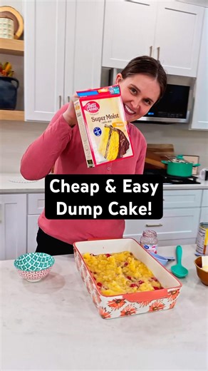 The EASIEST dessert you’ll ever make…and it’s SO good! Pineapple Upside Down Dump Cake Cheap Dessert