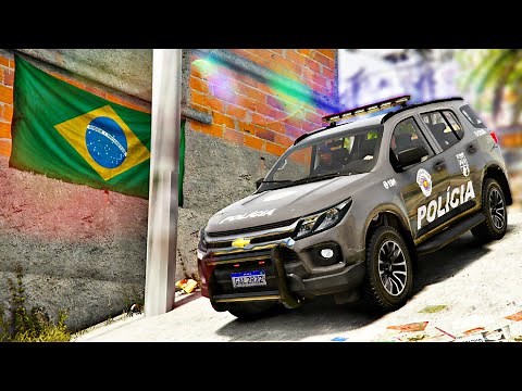 CONFRONTATION BETWEEN BAEP AND CRIMINALS INSIDE THE FAVELA! (INSANE) - GTA 5 : POLICE MOD