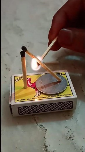 2 Next Level Science Tricks With Fire #shorts