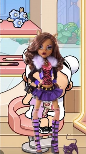 Monster High Character in avatar world #tocaboca #avatarworld