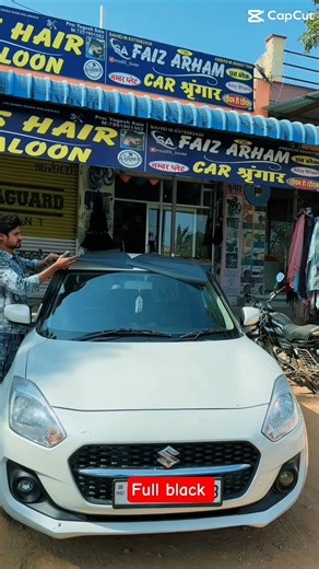 Swift full chhat black modified 🔥#shorts #swift #modified #cars #automobile#viral #newswift #black