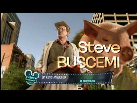 Disney Cinemagic France Les Trois Caballeros and Spy Kids 3 : Mission 3D Promos (2012 and 2013)