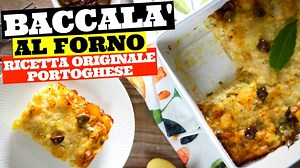 La più classica delle ricette di baccalà portoghesi: fatto al forno, goloso, ricchissimo... un gusto davvero unico che non potete non assaggiare! E si fa anche in fretta, perchè alla fine la maggior parte del lavoro la fa il forno... ▬ Ti serviranno ▬ baccalà deliscato 650 g patate gialle 800 g panna fresca liquida 250 g formaggio pecorino grattugiato 120 g 30 g per la copertura timo 2 rametti alloro 2 foglie cipolle bianche 150 g olio extravergine di oliva 50 g olio di arachide 500 g olive deno