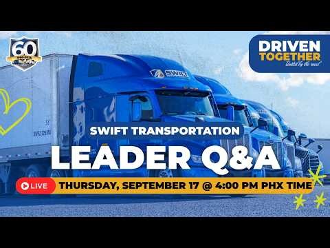 🎤 Swift Leader Q&A | Swift Driver Appreciation Week 2026