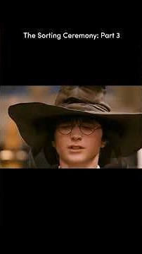 The Sorting Ceremony | Part 3 #HarryPotter #SortingHat #HarryPotter25