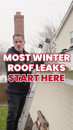 We might’ve jumped the gun last month—so we’re reposting this now as snow continues to pile up on roofs across Ohio. Ice dams can form quickly as snow melts and refreezes, turning into roof leaks before you know it. A quick check today can save you a big repair tomorrow. . . . #icedams #roofing #snow #OhioWinter