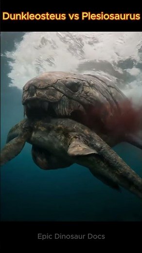 Silent Deep-Sea Monster #Dunkleosteus #plesiosaurus #dinosaurs