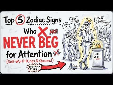 Top 5 Zodiac Signs Who Never Beg for Attention