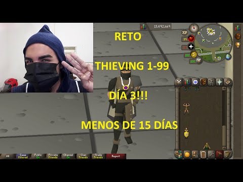 🔥 🕵️‍♂️RETO Thieving Lvl 1 a 99 en MENOS DE 15 DÍAS💰 — DÍA 3(P4)!🤑 🎮 OSRS 2025 🔥