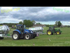 New Holland vs John Deere | Tractor Show || Tractor Drag Race