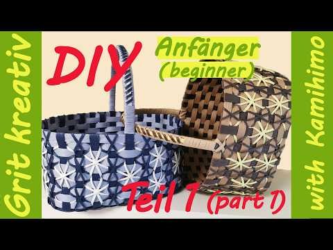 NEW: Your first self-woven basket? Easier than crocheting or macrame with this trendy Asian cord.