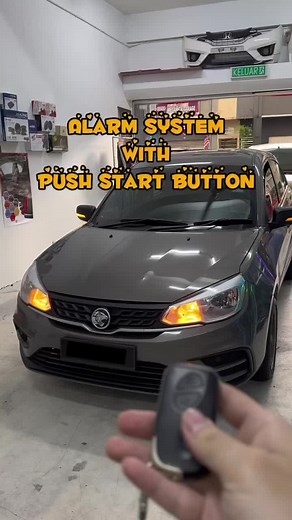 Proton Saga Alarm System with Remote Start Installation
