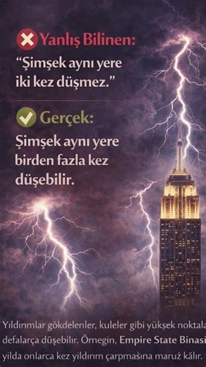 #yildirim #şimşekler #gercekbilgi #yanlış