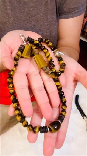 Watch Me Make Tiger’s Eye Earrings - Part of a Handmade 3 Piece Set | Elissa Bhandare