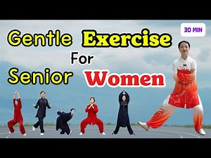 30 Min Gentle Exercise for Senior Women | Slow Aging & Boost Longevity