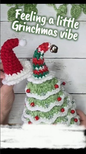 Grinchmas Tree 🎄Free printable pattern with every video 🎄 Beginner friendly tutorials