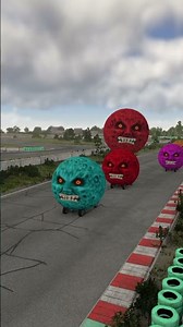 Big & Small Monster Moon Cars vs Giant Hand Slap #monsterslap #beamngdrive #crazymonsters #beamng