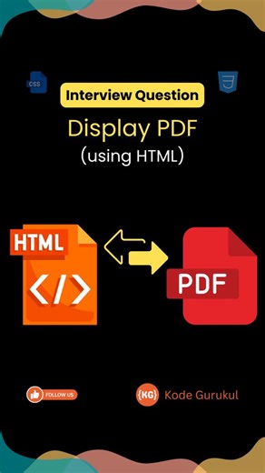 Kode Gurukul | Web Development | HTML | JavaScript | CSS on Instagram