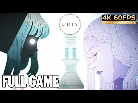 GRIS Full Gameplay (4K 60FPS)