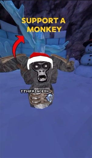 Support a fellow #monkey v4#fypシ #gtag #viral #foryou #gorillatag #jman @_GorillaTagVR ​⁠#shorts