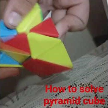 solving pyramid cube