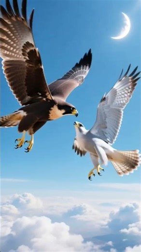 বাজ পাখির গল্প the story of falcon bird #aivideo #cartoon #foryou #viral