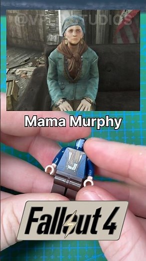 Mama Murphy From Fallout 4 in LEGO #fallout #lego