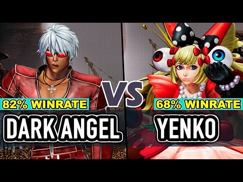 KOF XV ▰ DARK ANGEL (K'/Shun'ei/Isla) vs YENKO (Sylvie/O.Yashiro/Isla) ▰ High Level Gameplay