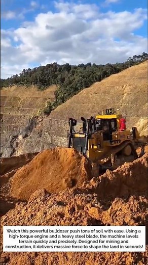 Extreme Bulldozer Power – Heavy Equipment Moving Mountains!