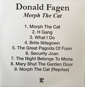 Donald Fagen - Morph The Cat