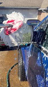 i know the neighbors tired of us washing the cars every weekend😭 #carwash #truckwash #cleaningmotivation | Sandra Vlogz
