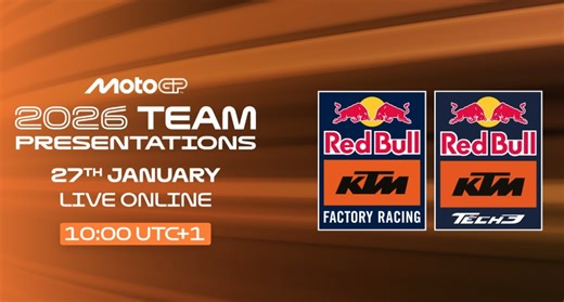 Volg live | Red Bull KTM en Tech3 Racing presenteren 2026 MotoGP liveries