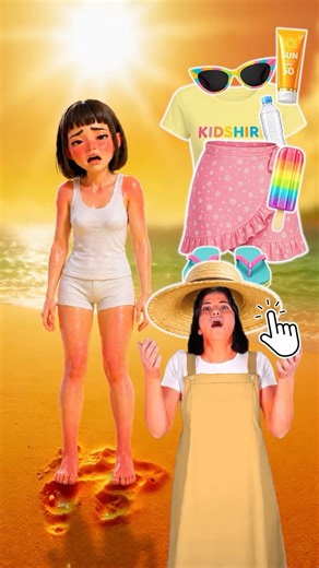 Summer Clothes for Kids 🌞🧥 #english #kids #preschool #learning #begginers #cartoon