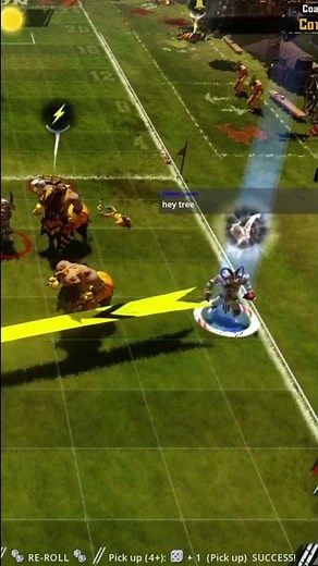 Blood Bowl Trick shot