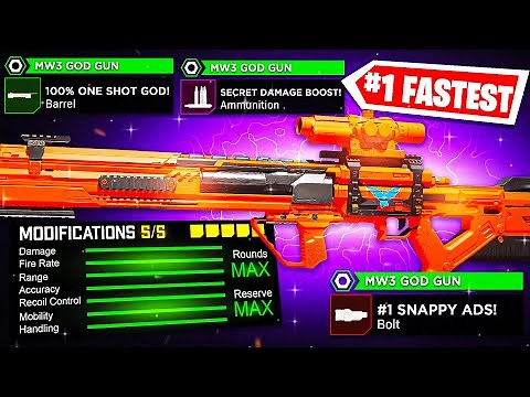 NEW SNIPER NEVER HITMARKERS! 🎯 #1 "MORS" CLASS SETUP in MW3 SEASON 3! (Best Mors Loadout Build)