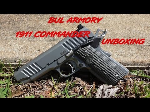 Bul armory 1911 COMMANDER Unboxing