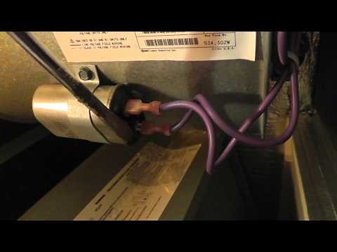 How to change/replace a blower motor and run capacitor in a Phoenix air handler