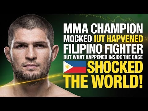 ‎A Russian MMA Champion Mocked a Filipino Fighter — What Happened Next Changed Everything‎