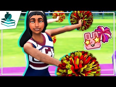 CHEERLEADING TEAM SPORTS DAY!🤩 | Sims 4 High School Years Gameplay