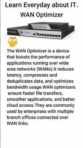 WAN Optimizer Explained for Beginners 🌐⚡ #shorts