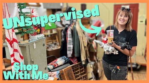 He Left Me UNSUPERVISED | Shop With Me & Booth Restock | Reselling