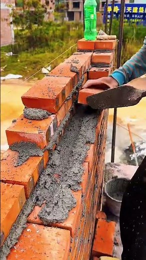 #Manual bricklaying#Building safety#Bricklaying method#Bricklaying technique#Professional