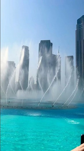 Dubai Fountain Show | World’s Largest Dancing Fountain