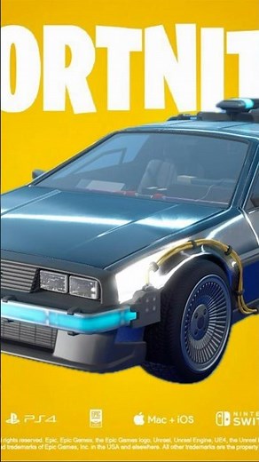 How To Get Back To The Future Time Machine DeLorean Car Body in Fortnite Chapter 7 Location