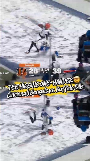 TEE HIGGINS ONE-HANDER 🤯 Buffalo Bills vs. Cincinnati Bengals #NFL #Football #Sports #Highlights