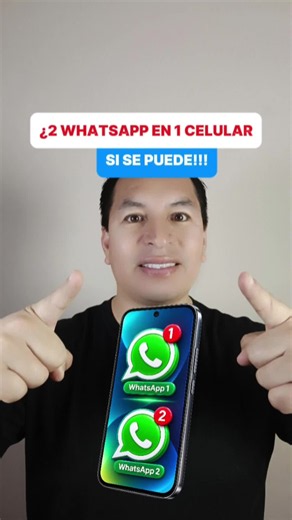 📱 ¿Sabías que puedes tener 2 WhatsApp con 2 números diferentes en un mismo celular? WhatsApp tiene una función para añadir otra cuenta y cambiar entre ellas fácilmente. 👀 Mira cómo hacerlo paso a paso. 💾 Guarda este video para cuando necesites agregar otro número. ¿Ya conocías esta función? 👇 Aprende, Aplica y... ¡AVANZAAA! #Whatsapp #Tips #tecnologia #aprendeaplicaavanza #trucoswhatsapp