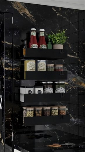 Why is your spice rack always a mess… 😩#kitchenorganization#homehacks#spacesaving#kitchentips#home