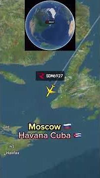 Moscow to Havana ✈️🇷🇺➡️🇨🇺 | A Long-Haul Journey from Russia to the Caribbean