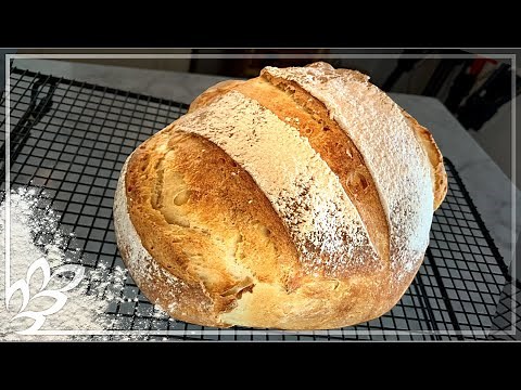 Baking the perfect beginner's bread - easy and quick without any fuss
