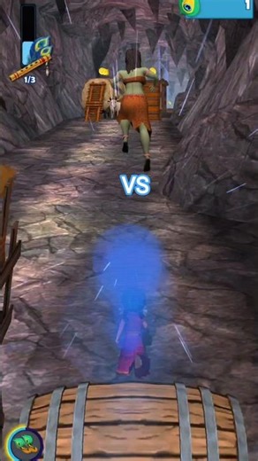 Rakhsas 👺 vs Little Radha 🔱 run #surojvhai #surojvhai #funny #gaming #animation #shortsfeed #viral